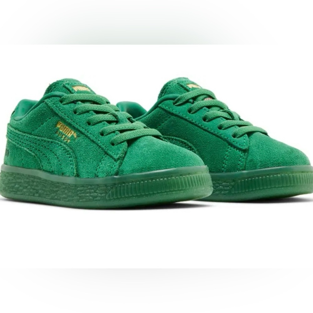 PUMA x Haribo Suede Sneakers – Big Kids 2.5 – Amazon Green – NWT / NIB